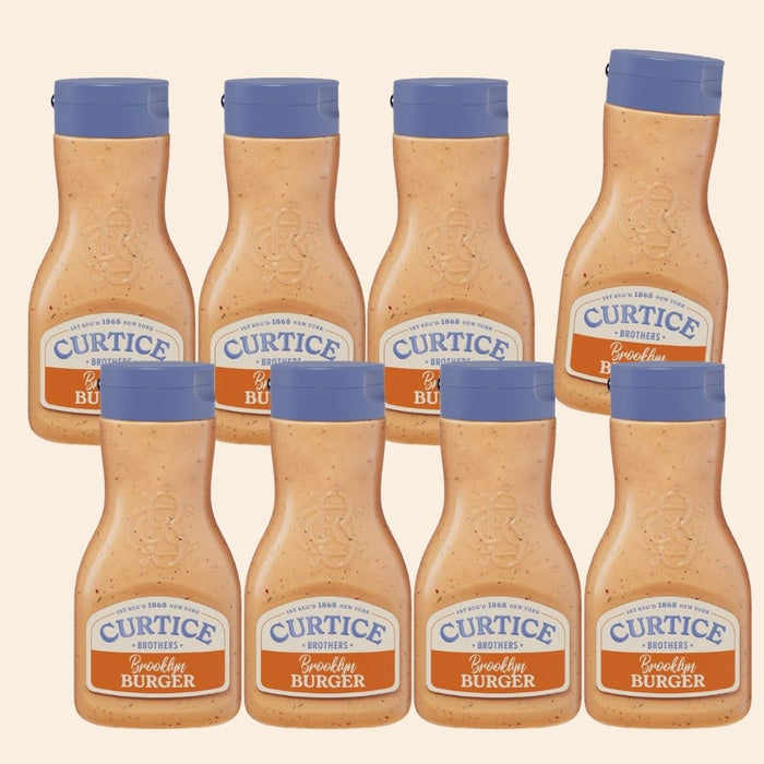 8x Curtice Brothers Brooklyn Burger Sauce 420ml (8x420ml)