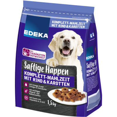 5x EDEKA Komplett-Mahlzeit Saftige Happen 1,5KG (5x1,5KG)
