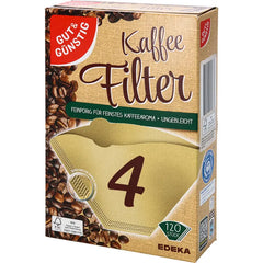 GUT&GÜNSTIG Kaffeefilter Größe 4