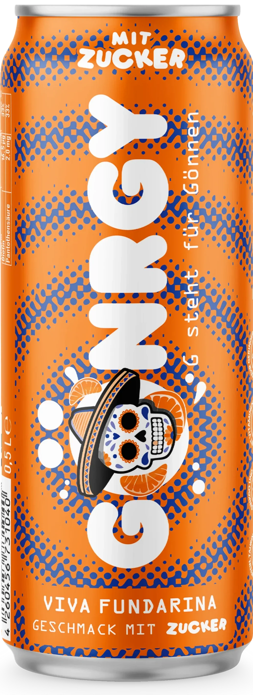 24x GÖNRGY Viva Fundarina Zucker Energy Drink 500ml (24x500ml)