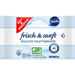 Produktbild anzeigen: G&amp;G Feuchtes Toilettenpapier Sensitive 2x70er
