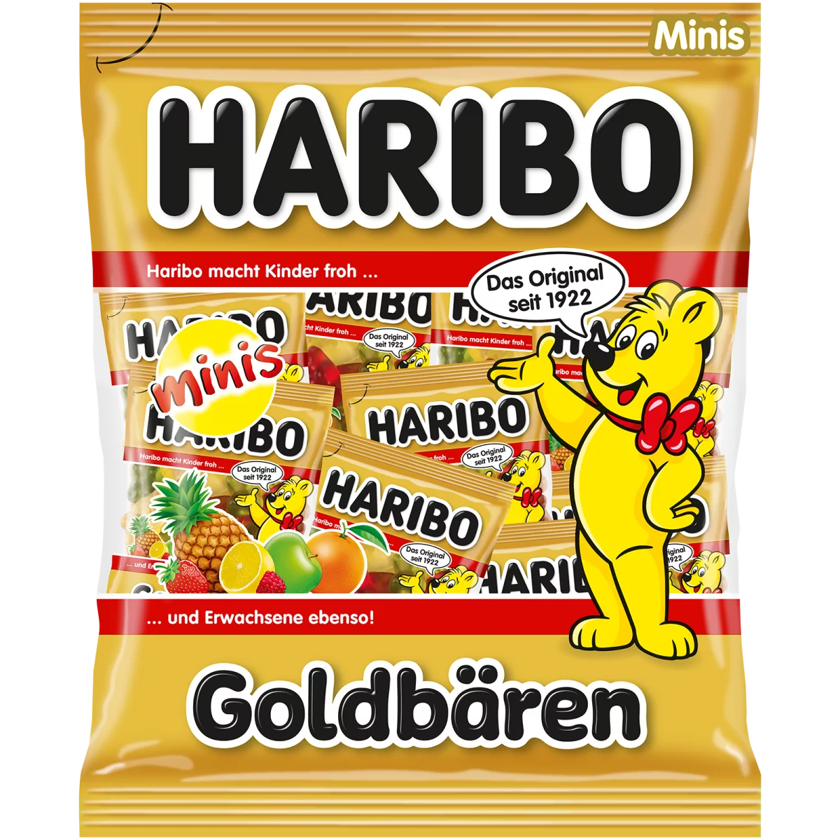 Haribo Goldbären Mini-Beutel 250g