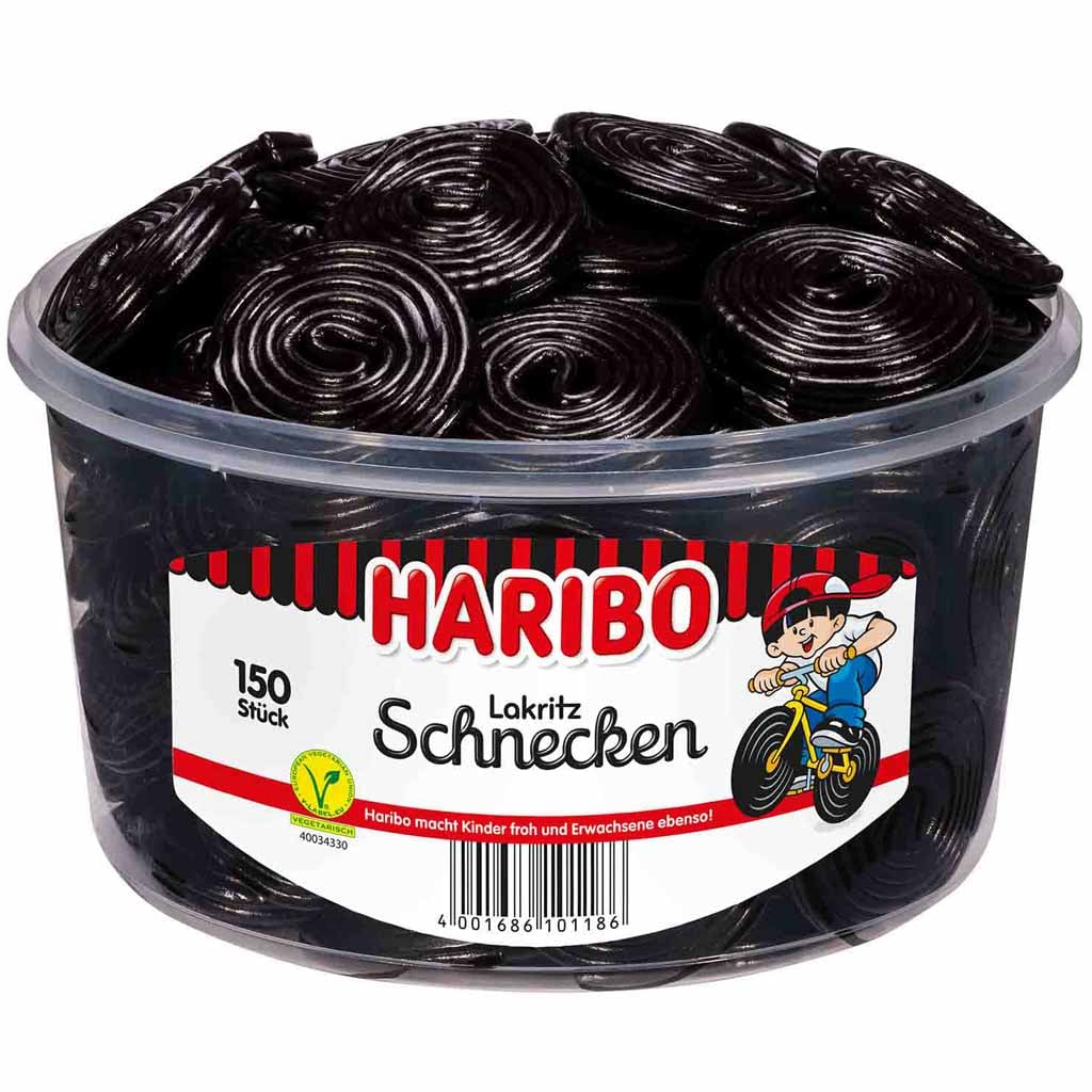 Haribo Schnecken 150Stück 1500g