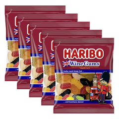 5x Haribo Wine Gums 175g (5x175g)