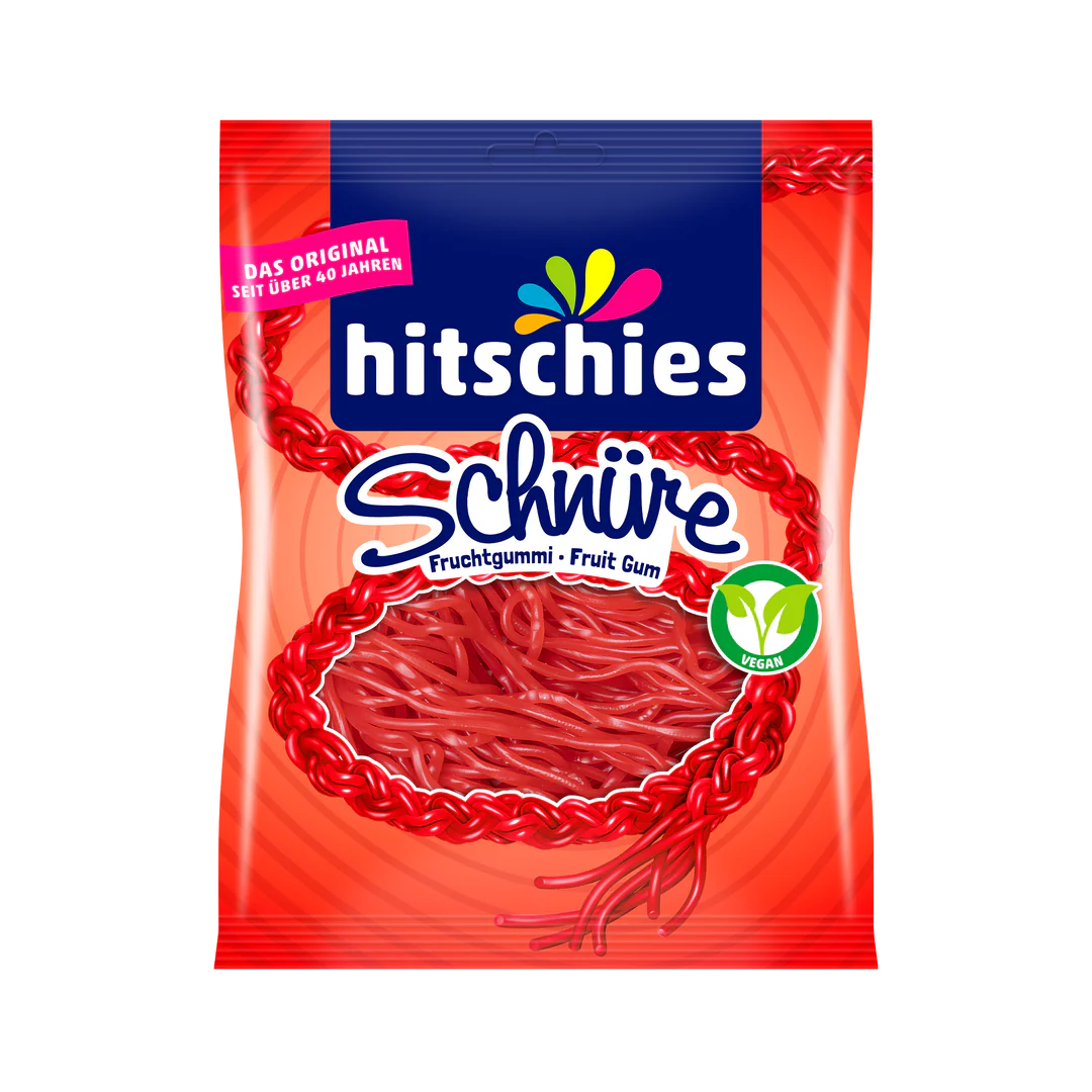 hitschler Schnüre Erdbeere 125g