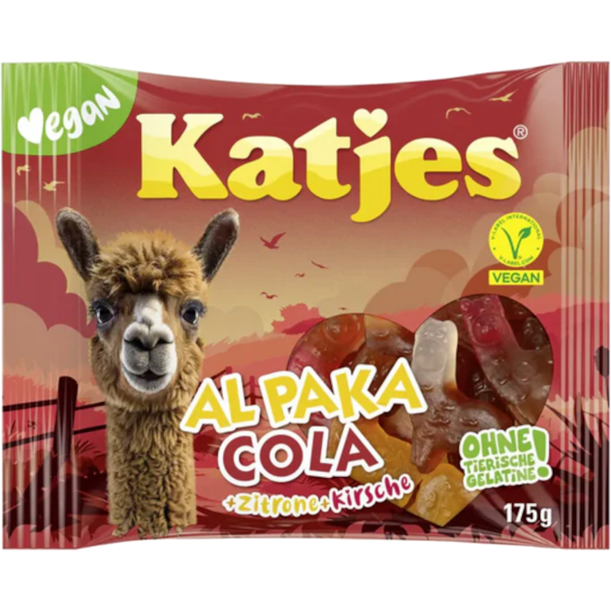 Katjes Alpaka Cola 175g