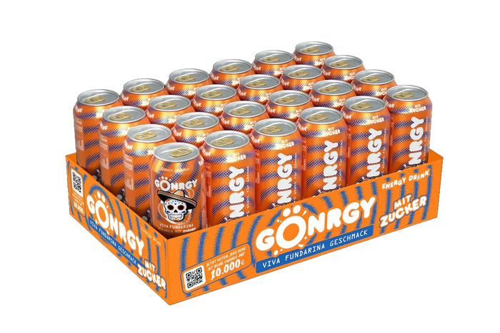 24x GÖNRGY Viva Fundarina Zucker Energy Drink 500ml (24x500ml)