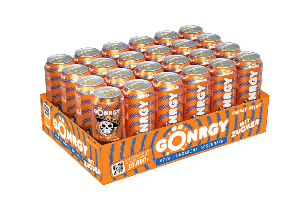 24x GÖNRGY Viva Fundarina Zucker Energy Drink 500ml (24x500ml)