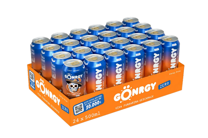 24x GÖNRGY Viva Fundarina Zero Energy Drink 500ml (24x500ml)